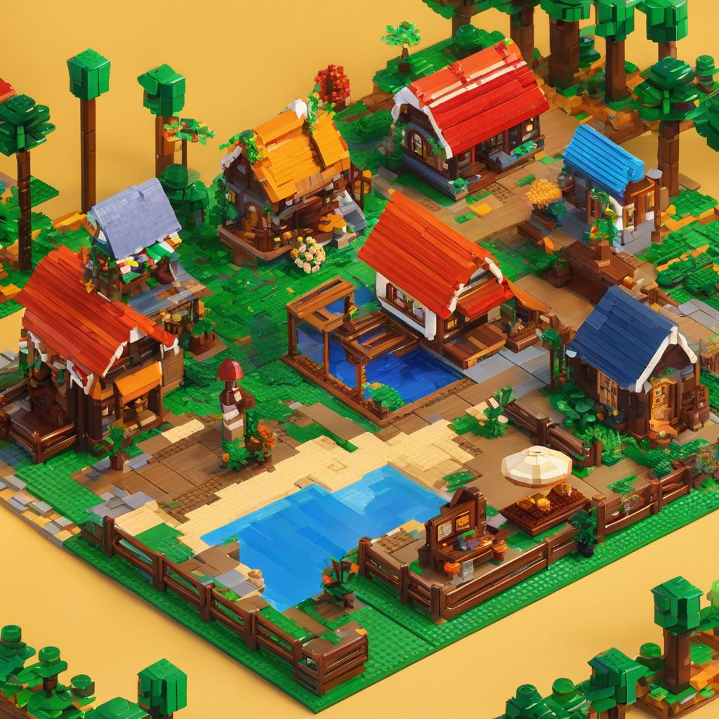 LEGO recrée Pelican Town : un chef-d'œuvre de Stardew Valley époustouflant !