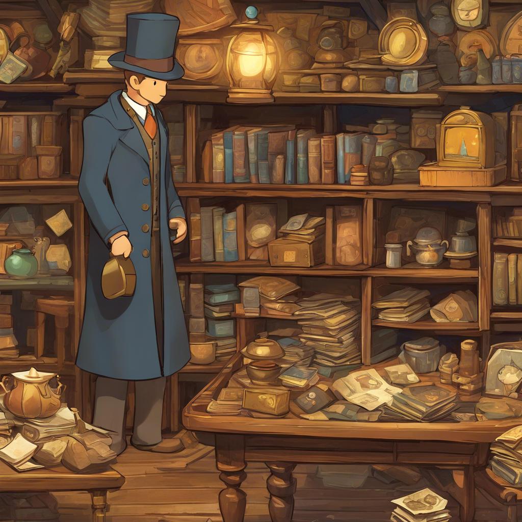 La découverte d'un jeu Professor Layton perdu : un trésor vidéoludique retrouvé sur un téléphone jeté !