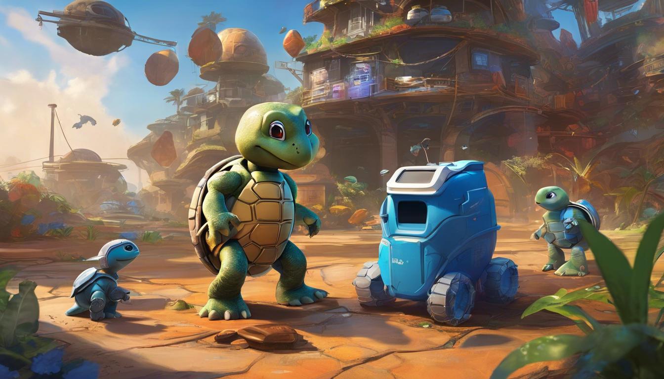 Découvrez les Secrets Cachés de Turtles in Trash dans Astro Bot !