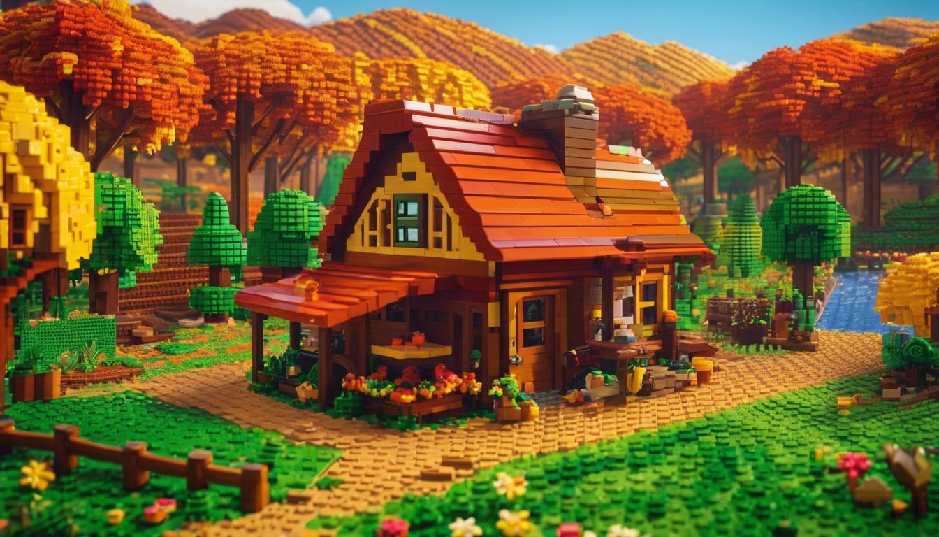 Stardew Valley en Lego : Un chef-d'œuvre de 75 000 pièces qui émerveille !