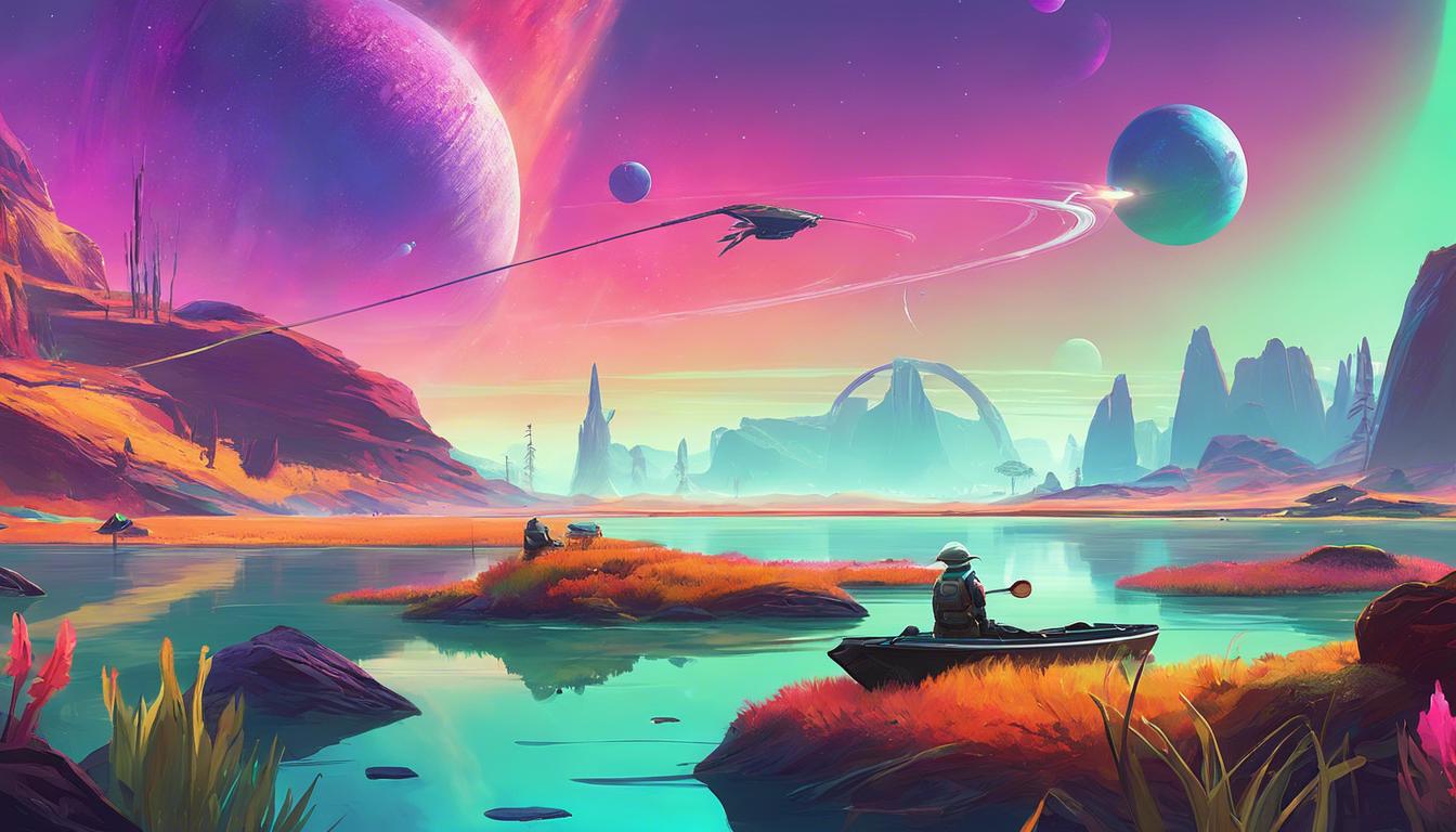 Découvrez la pêche intergalactique dans No Man's Sky : une mise à jour qui change tout !