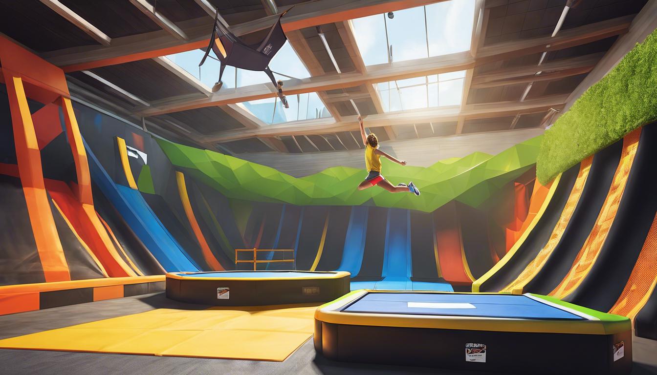 Dévoilez le Mystère de la Porte Secrète au Blox n Jump Trampoline Park !