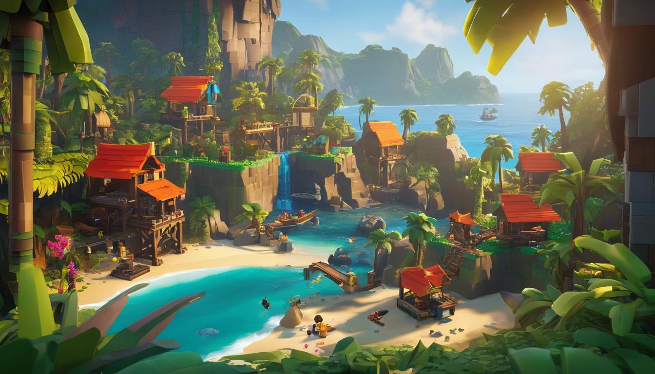 Découvrez comment accéder aux Îles Perdues dans LEGO Fortnite rapidement !