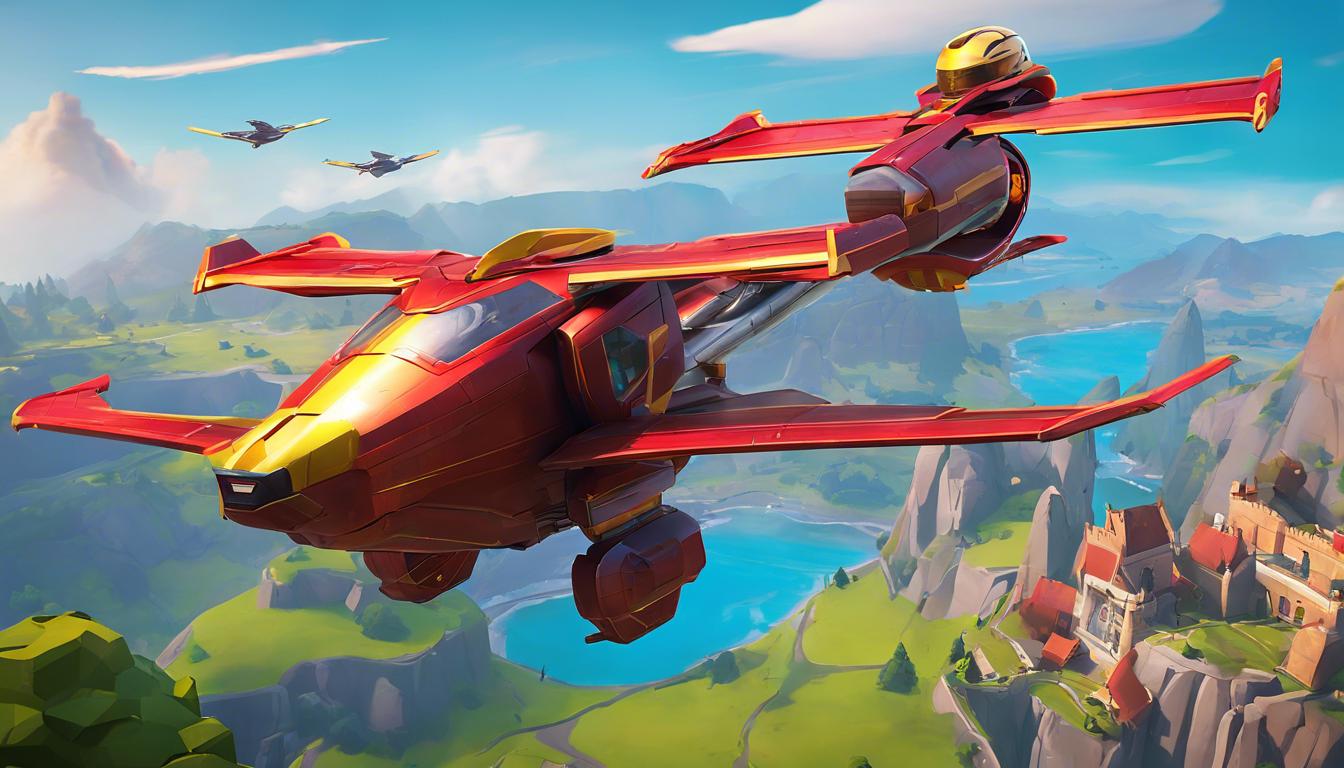 Survoler le Château de Doom : le défi ultime d'Iron Man dans Fortnite, entre frissons et stratégies !