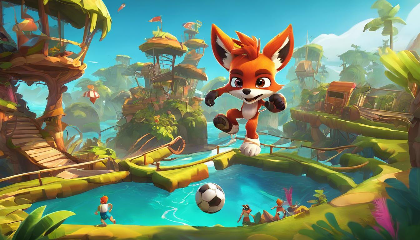 Foxy’s Football Islands : plongez dans un univers ludique où football, construction et stratégie se rencontrent pour une expérience de jeu inédite !