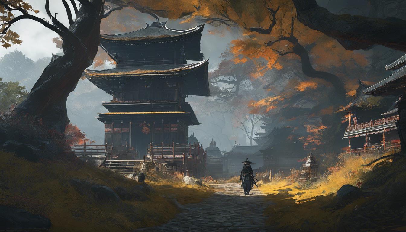 obtenez l'armure Yharnam dans ghost of tsushima : décryptage du blood-stained shrine et ses secrets cachés