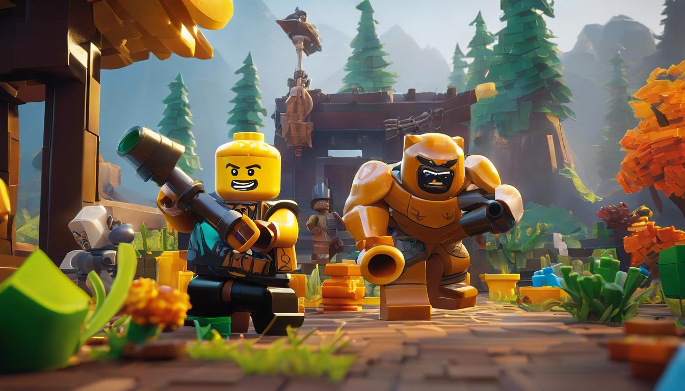 Chasser les Golems dans LEGO Fortnite : astuces pour les vaincre !