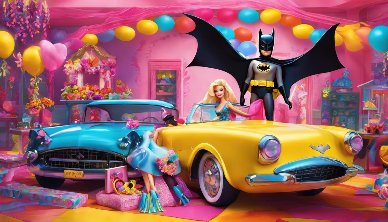 Batman et Barbie : la fusion choc avec Harley et Ivy !