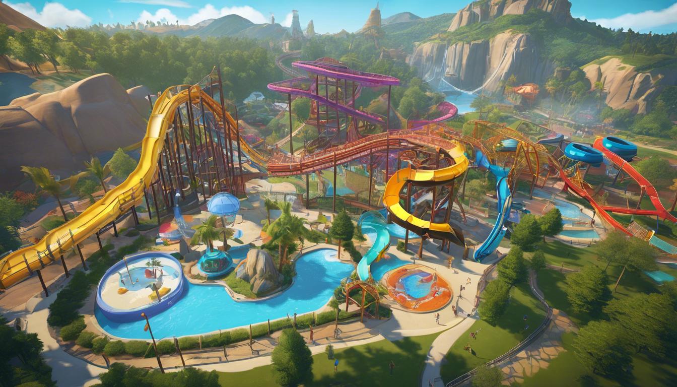 Planet Coaster 2 : plongez dans un parc aquatique à couper le souffle !