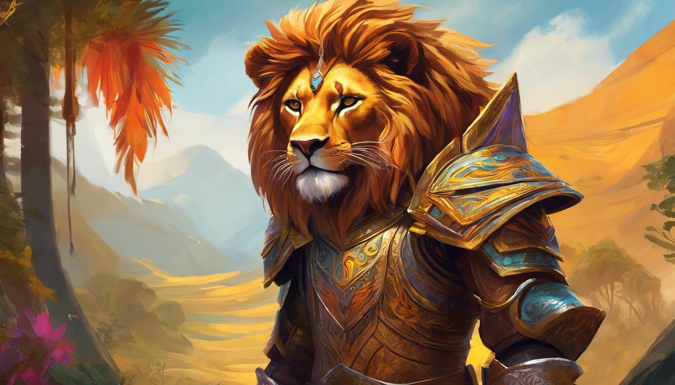 Le Young Lion’s Armor Set : Dominez Radahn avec style et puissance !