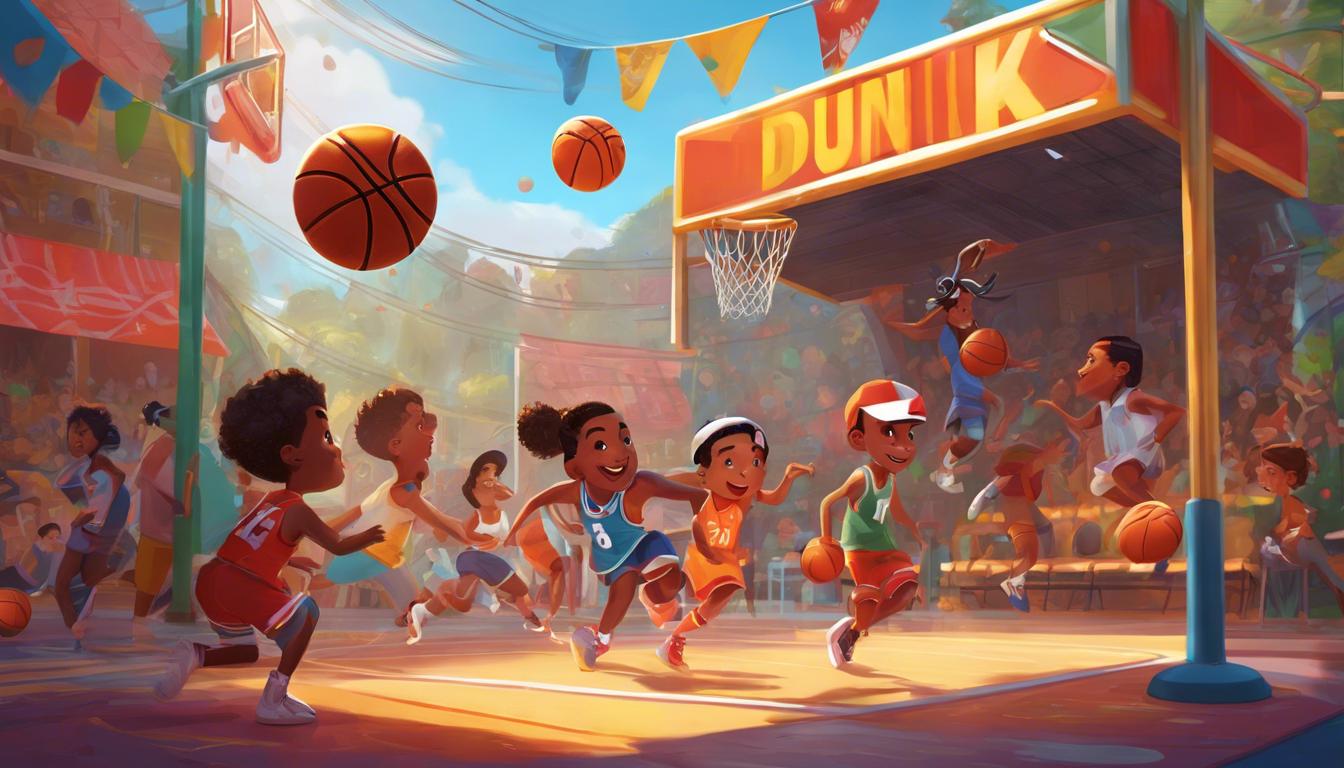 Dunk Dunk : le jeu de basketball qui va révolutionner vos soirées !