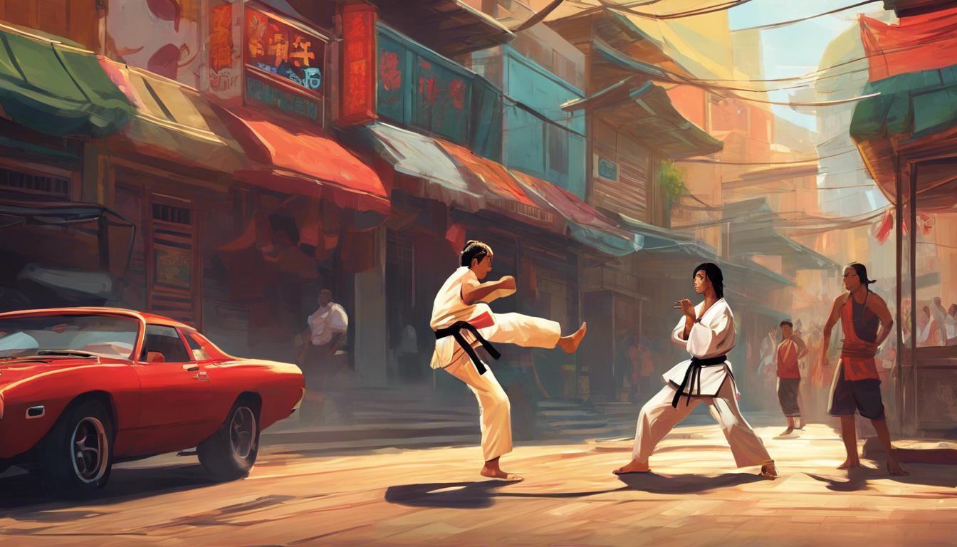 Le retour explosif des beat 'em ups : The Karate Kid: Street Rumble !