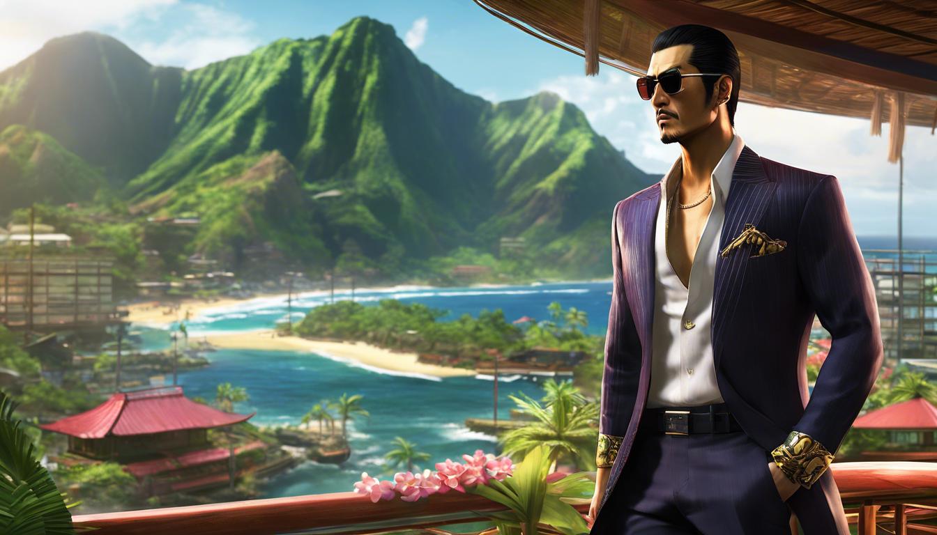 Majima, le pirate yakuza : une aventure explosive à Hawaï !