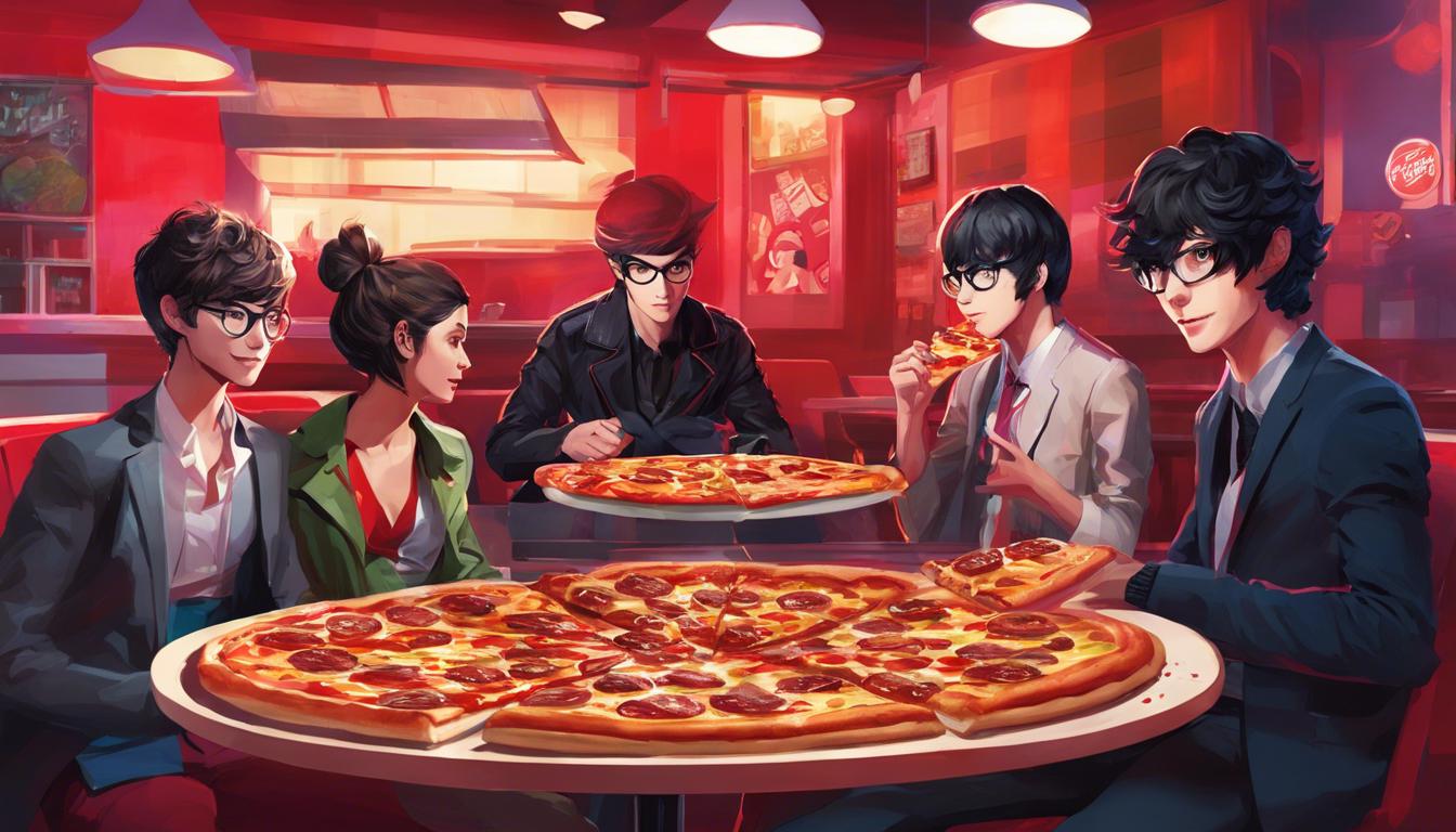 Pizza et jeux : vivez l'expérience Persona 5 Phantom X chez Pizza Hut !