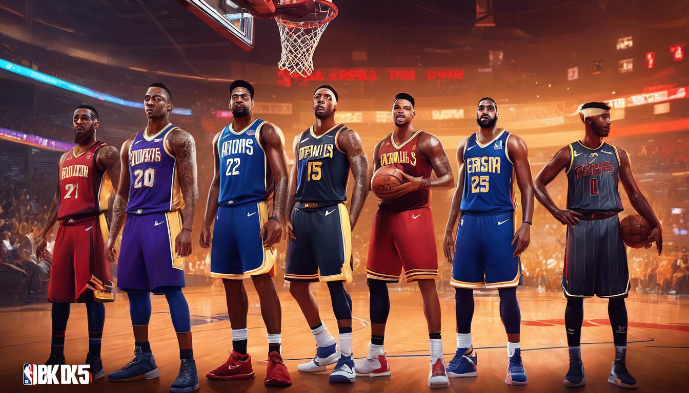 Les jeunes stars de la NBA 2K25 : l'avenir du basket est là !