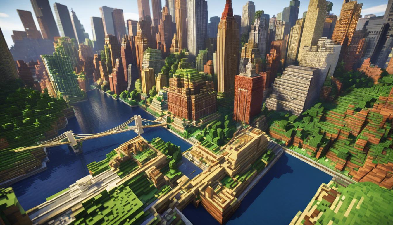 Reconstruction de New York dans Minecraft : un exploit incroyable !