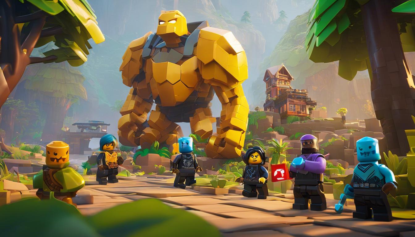 Où débusquer les Golems dans LEGO Fortnite : guide ultime !