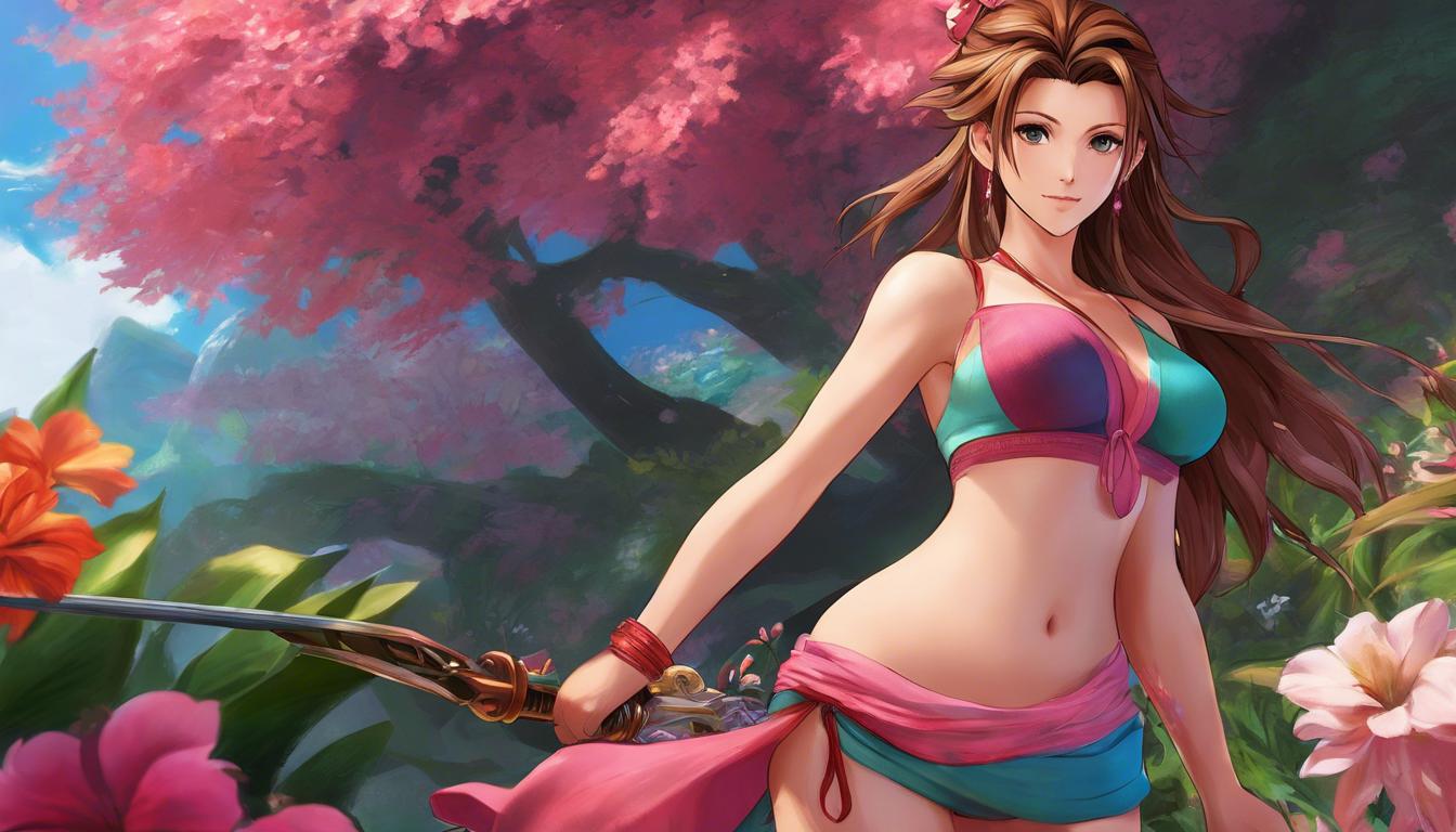 Aerith en maillot Floral Soleil : un vent de fraîcheur dans FFVII Rebirth !