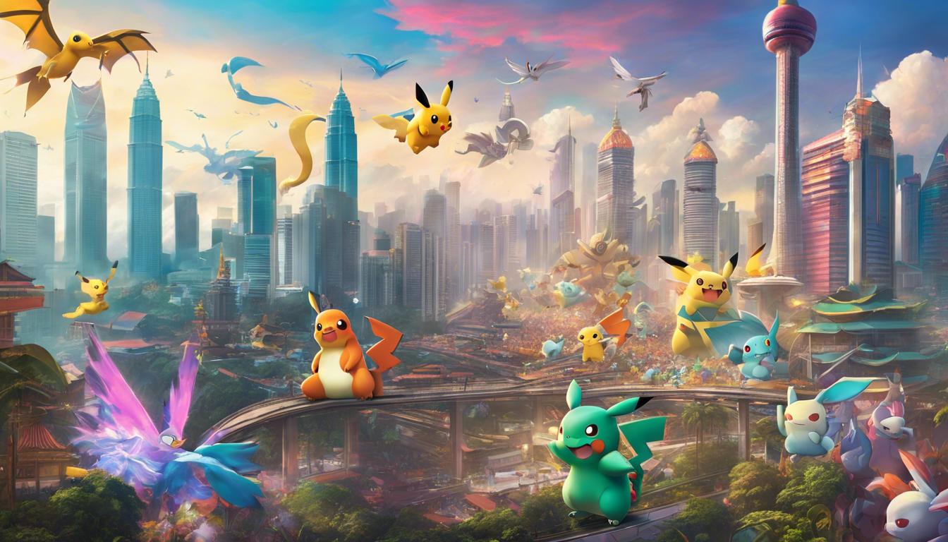 Pokémon Run à Kuala Lumpur : courez et capturez tous les Pokémon !