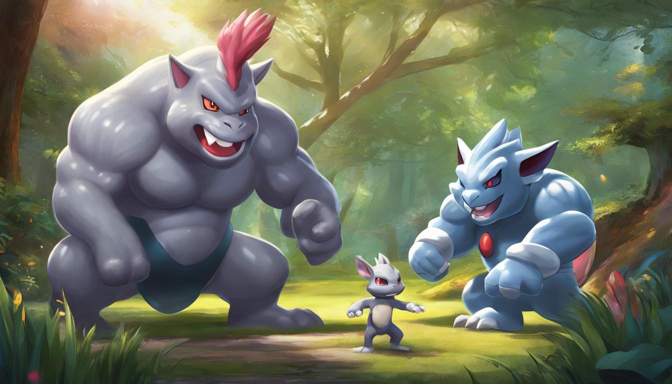 Défi ultime : attrapez Machop, Machoke et Machamp Shiny !