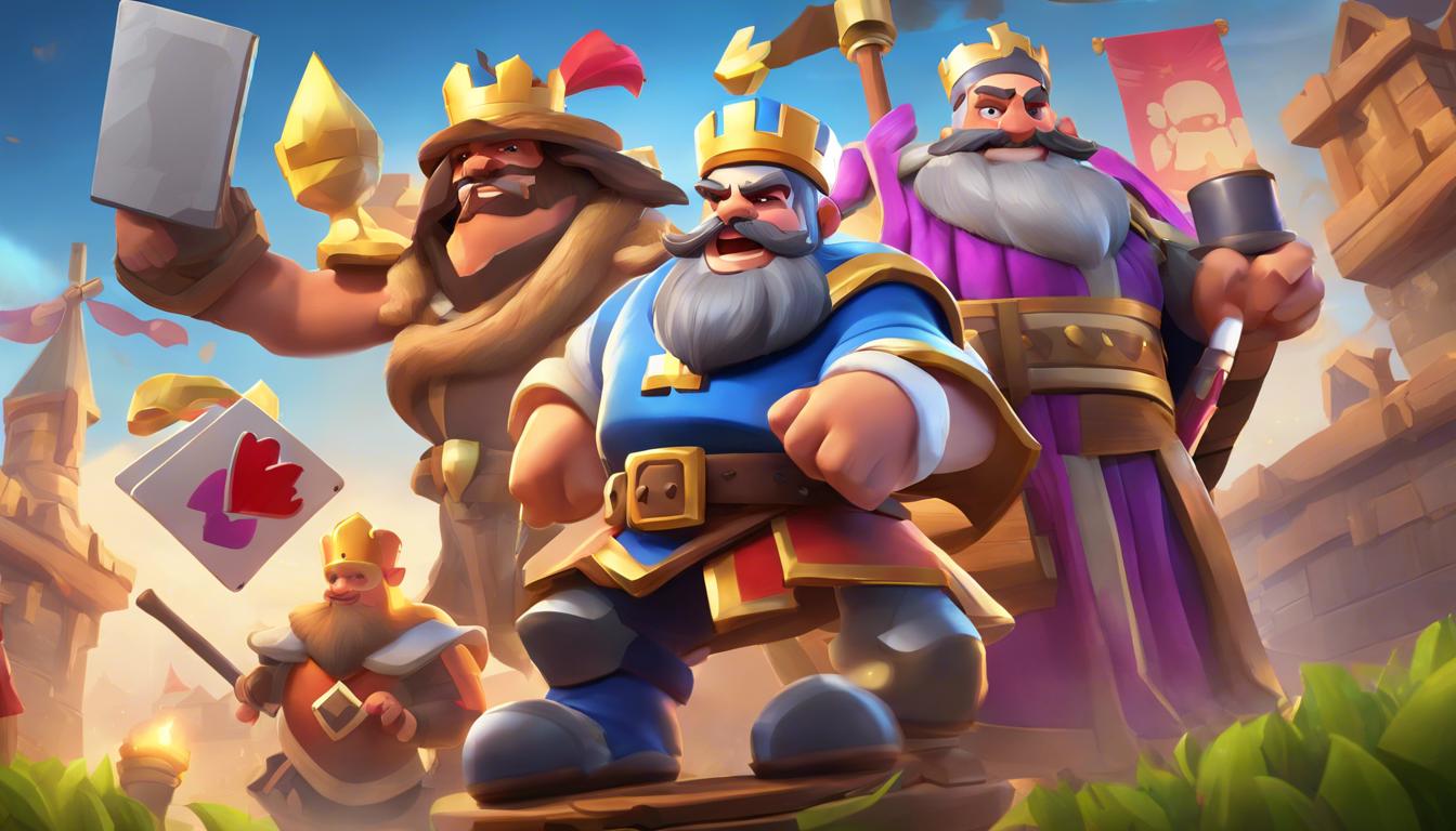 Chaos Stratégique : Dominez le 4 Card Showdown dans Clash Royale !