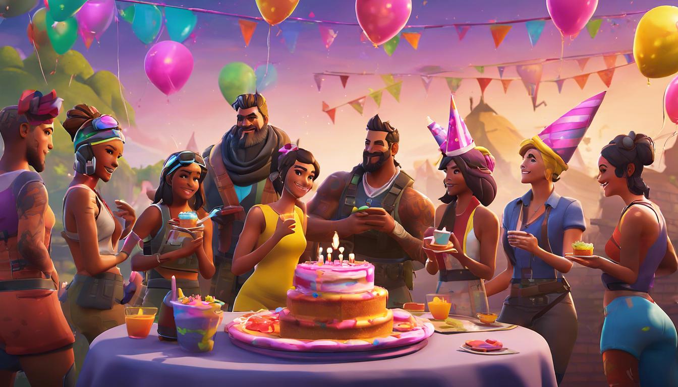 Quête gourmande : comment dévorer le gâteau d'anniversaire dans Fortnite ?