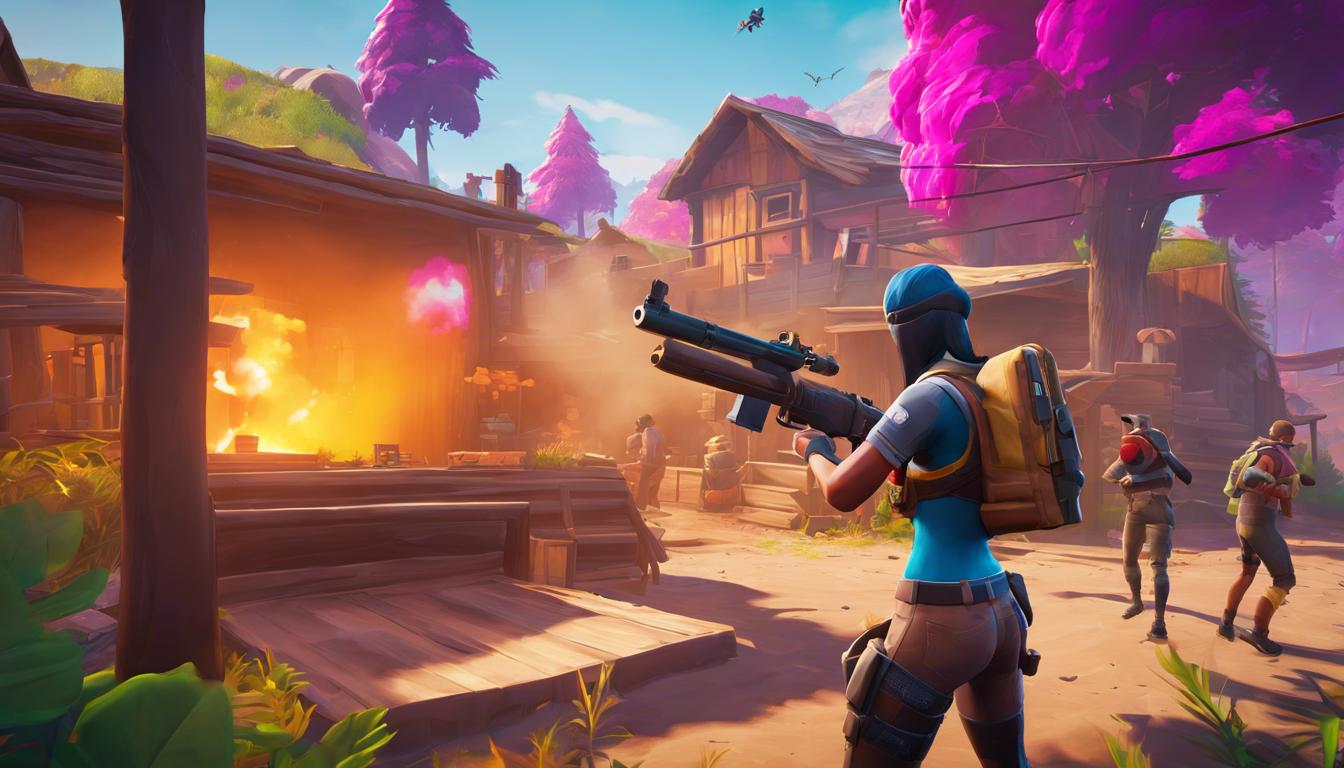 Fortnite : le Pistolet Flare de Feu d'Artifice, l'arme festive à découvrir !