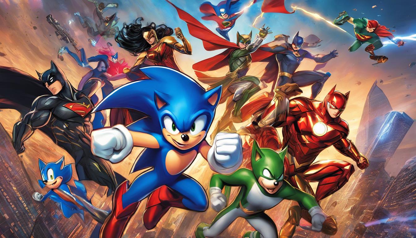 DC et Sonic : un crossover qui va électriser les fans !