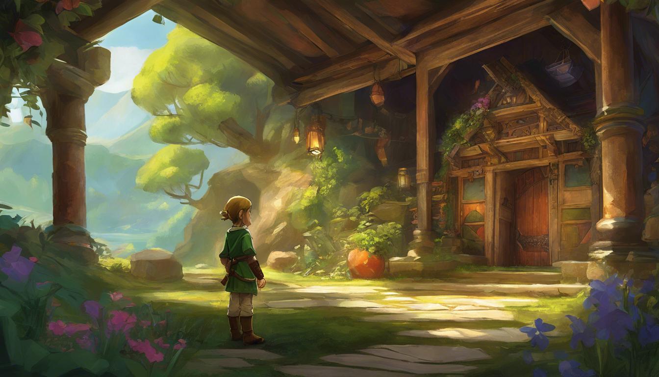 Un enfant curieux : découvrez les secrets des Zols dans Hyrule !