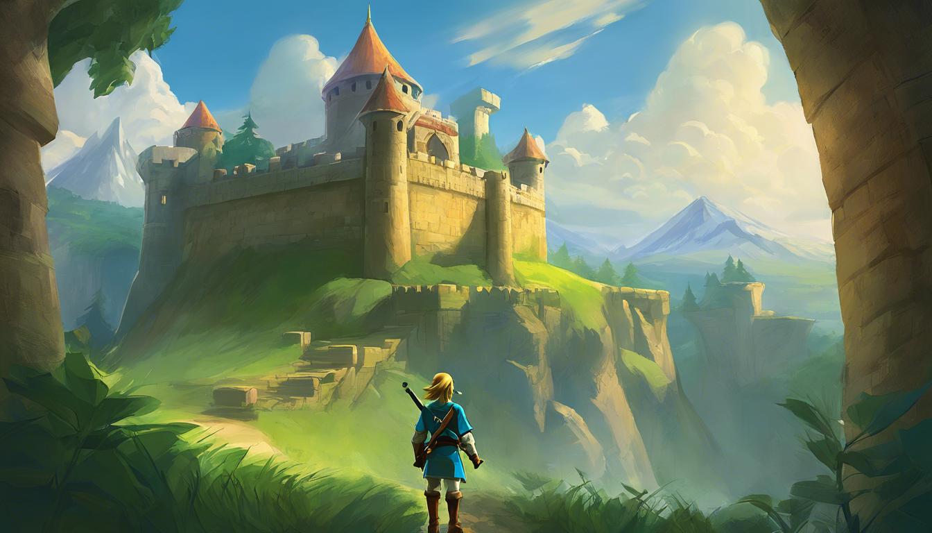 Échapper au château d'Hyrule : le début d'une aventure épique !