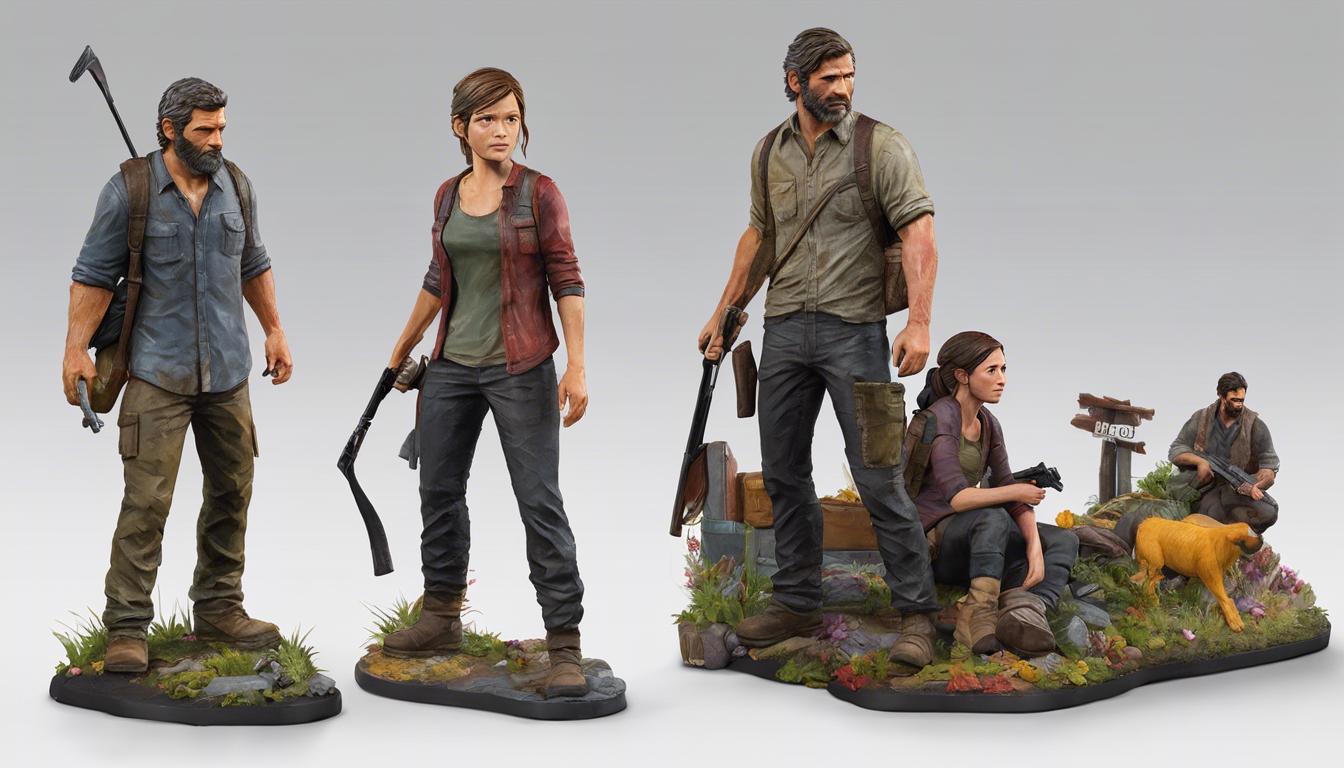 Figurines Joel et Ellie : un incontournable pour les fans de The Last of Us !