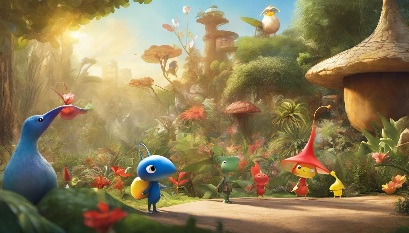 Pikmin prennent vie à San Diego : une chasse immersive au zoo !