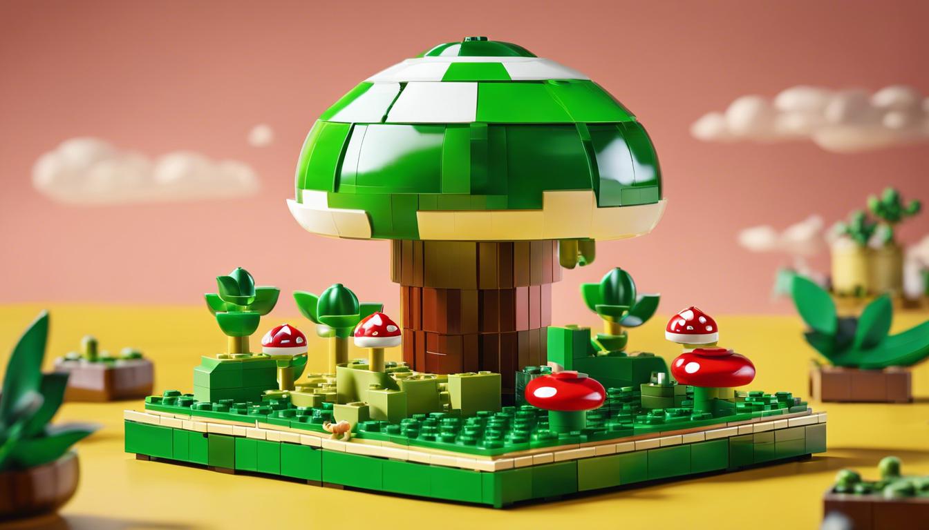 Lego Super Mario Piranha Plant à 48 $ : offre à ne pas manquer !