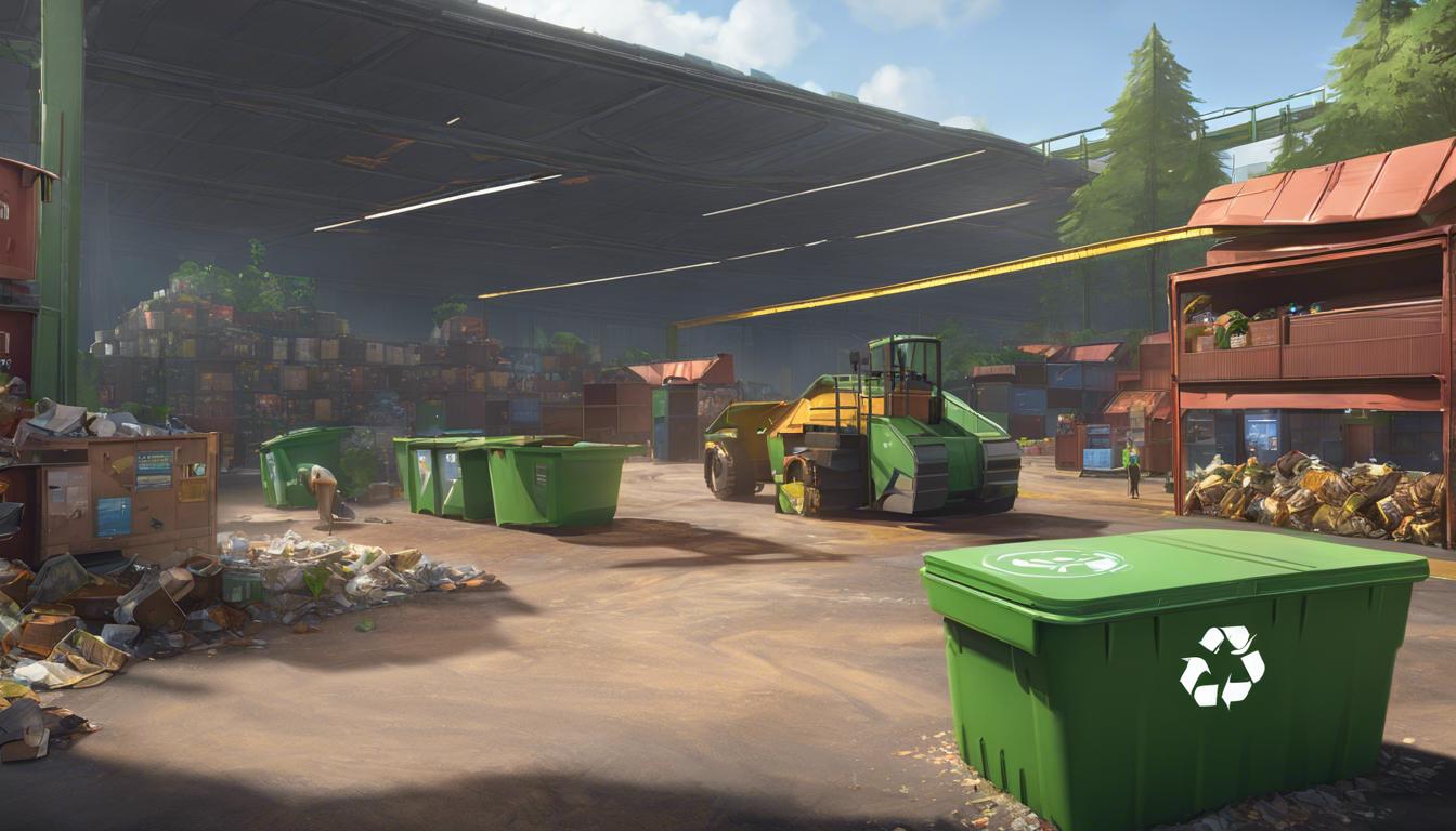 Recycling Center Simulator : le jeu qui transforme les déchets en or !