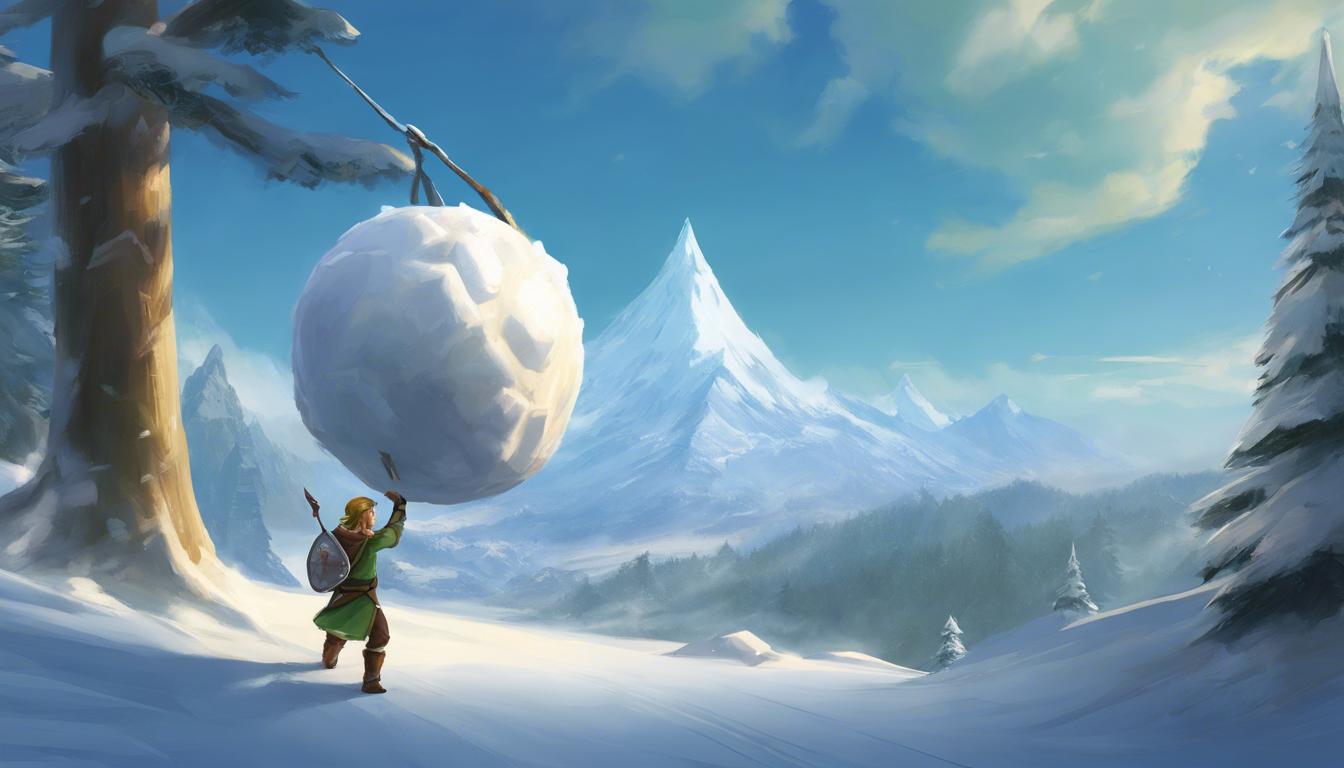 Transporter la boule de neige : le défi magique de Conde dans Zelda