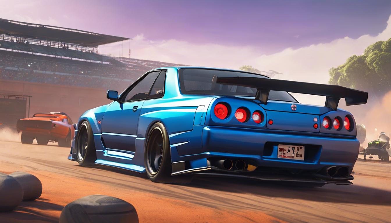 La Nissan Skyline GT-R R34 : le bolide iconique débarque dans Fortnite !