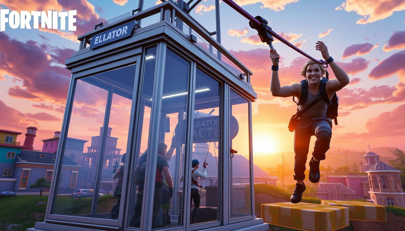 Maîtrisez les ascenseurs et tyroliennes pour exploser votre XP dans Fortnite !