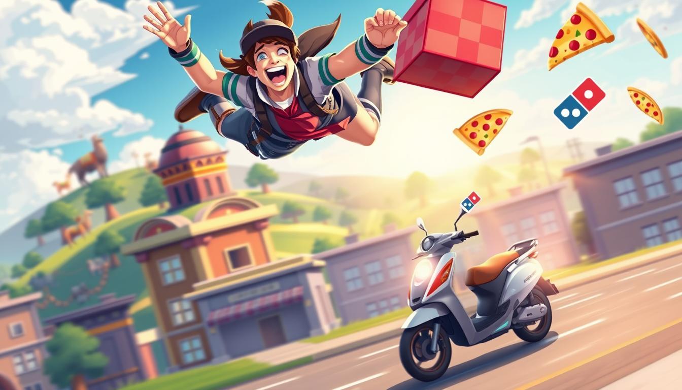 Domino's Pizza et Fortnite : une expérience de jeu et de pizza explosive !