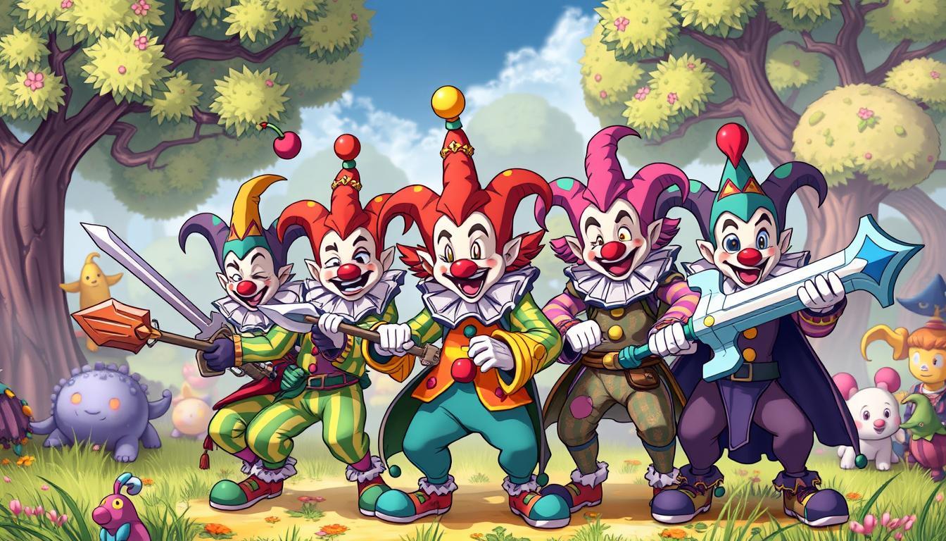 Clowned King : le RPG tactique où les clowns combattent pour la justice !