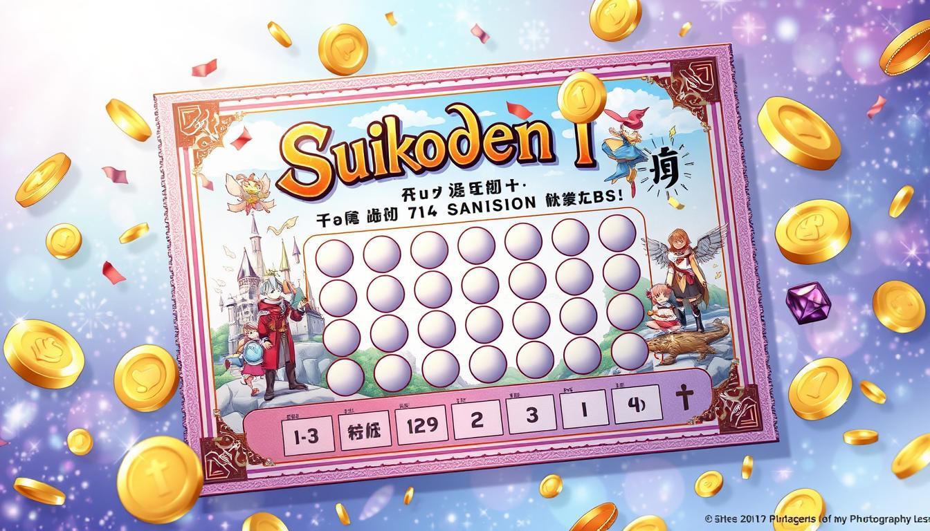 Loterie Suikoden : des prix inédits pour les fans en folie !