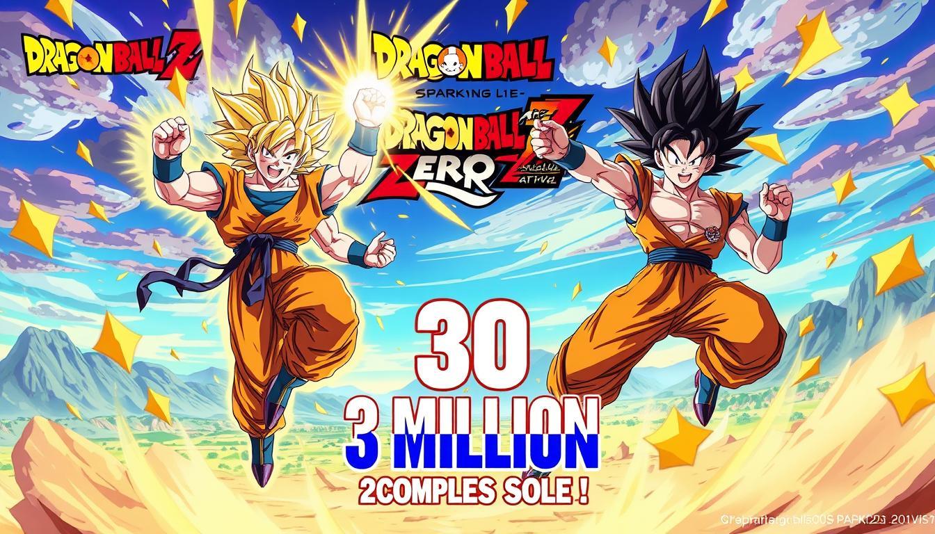 Dragon Ball Sparking Zero : 3 millions d'exemplaires vendus en 24h, un record !