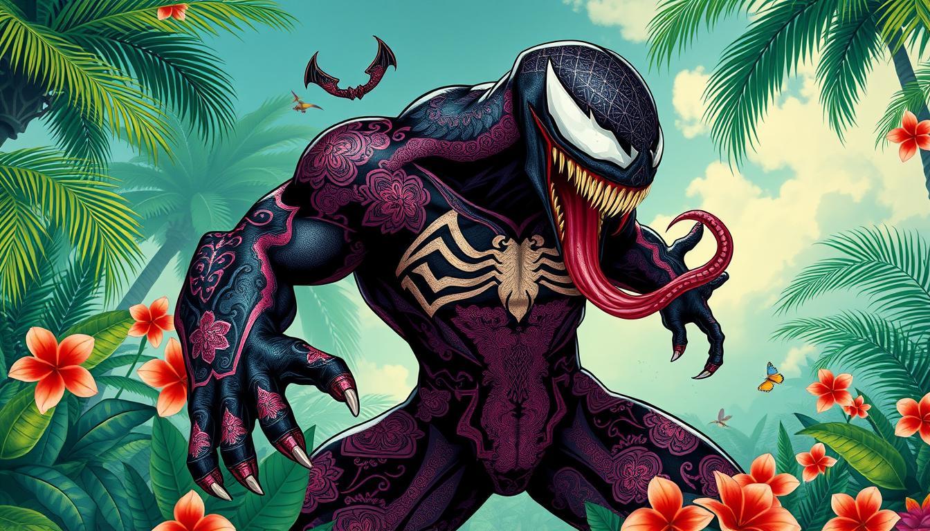 Venom x batik : la fusion audacieuse qui sublime la culture malaisienne