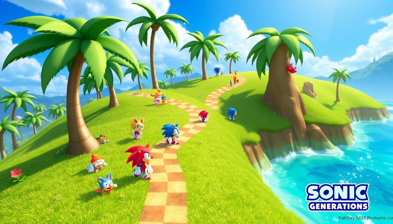 Chao cachés : découvrez les secrets de Green Hill Zone dans Sonic x Shadow