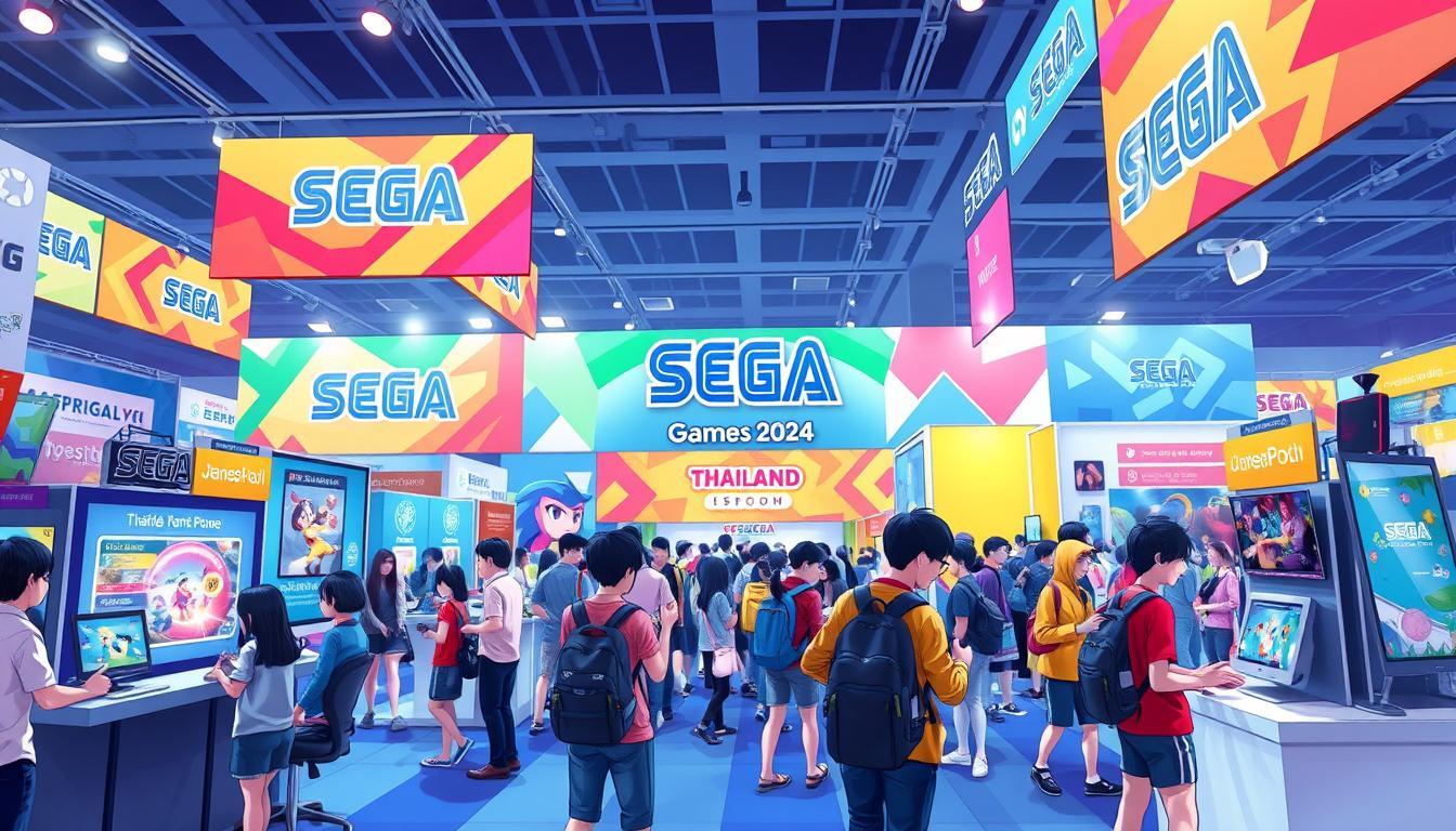 Sega électrise le Thailand Game Show 2024 : un événement inoubliable !