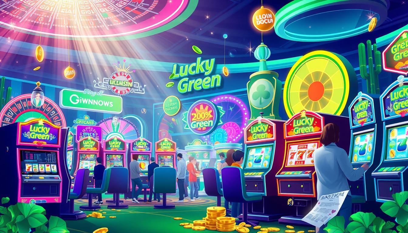 Les 10 machines à sous incontournables de Lucky Green Casino !