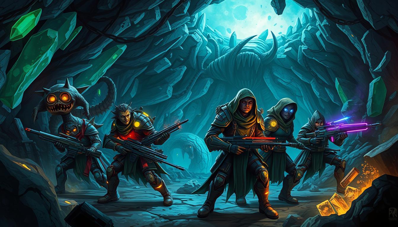 Gleaming Depths : Plongez dans l'horreur des ghouls et raids en équipe !