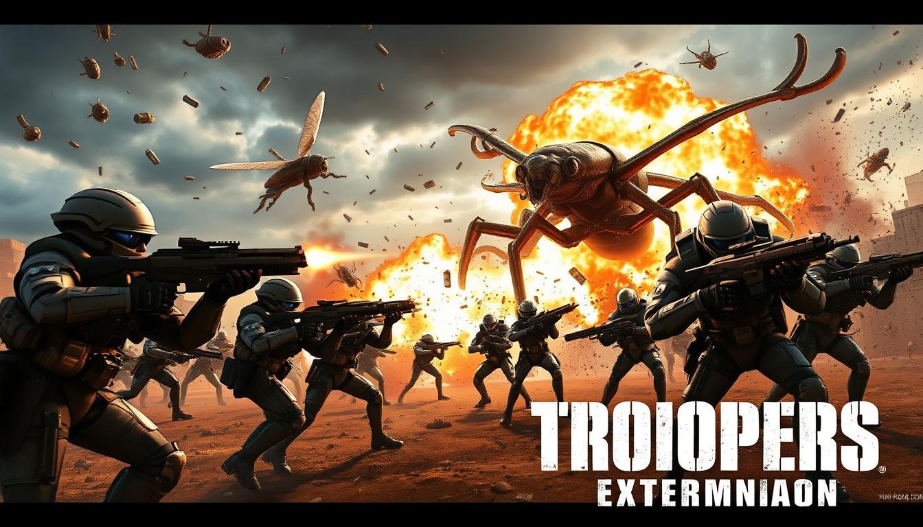 Starship Troopers: Extermination, un must pour les fans de frénésie coopérative !