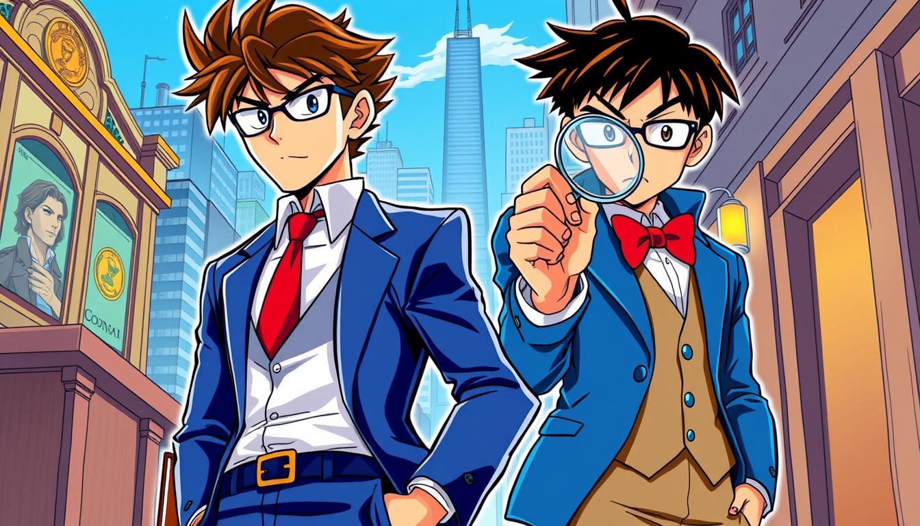 Phoenix Wright entre dans l'univers de Detective Conan : un choc culturel !