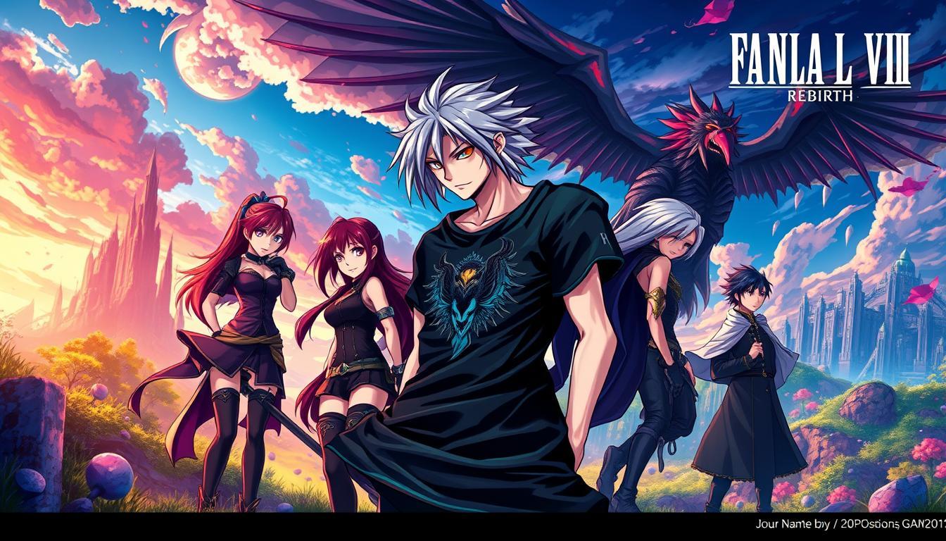 Le T-shirt de Final Fantasy VII Rebirth : une pièce incontournable pour les fans !