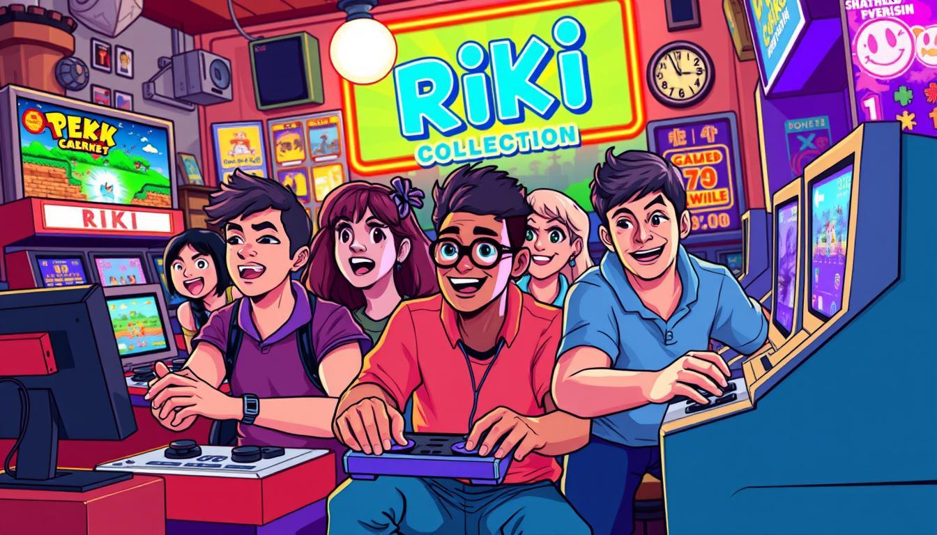 La collection RIKI 8Bit GAME : un trésor rétro à ne pas rater !